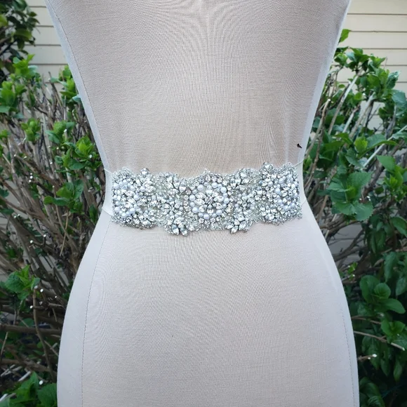 Stella York | Accessories | Sparkling Bridal Ribbon Belt  display picture 1